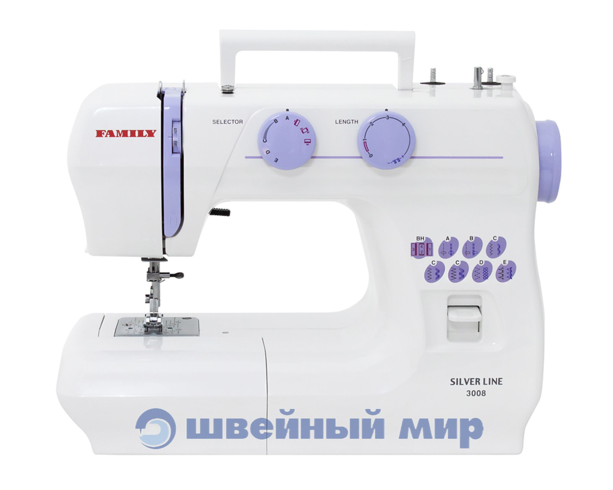 Швейная машина Family Silver Line 3008 - купить, цена, фото, описание и ...