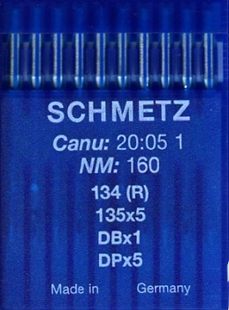 Иглы для промышленных машин Schmetz DPx5 №160