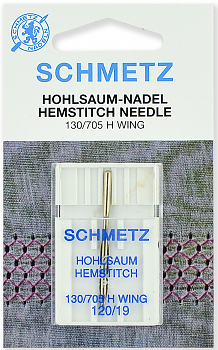Иглы для швейных машин Schmetz №120 для мережки