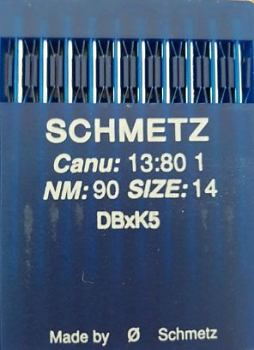 Иглы для промышленных машин Schmetz DBxK5 №90