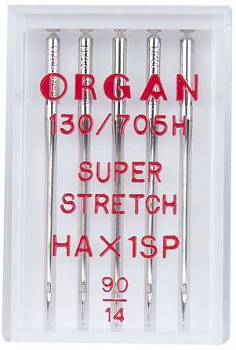 Иглы для швейных машин Organ №75 для эластичных тканей