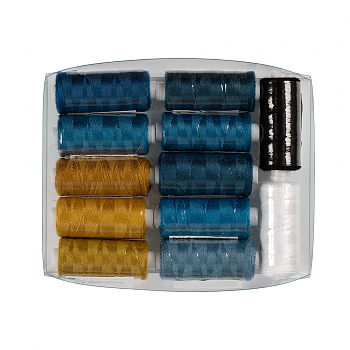 Нитки Micron 20s/2 183 м Ассорти №2