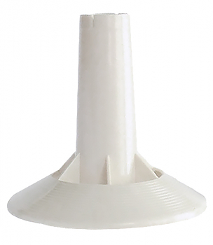 Конус (белый) большой/ cone to wool (White) big